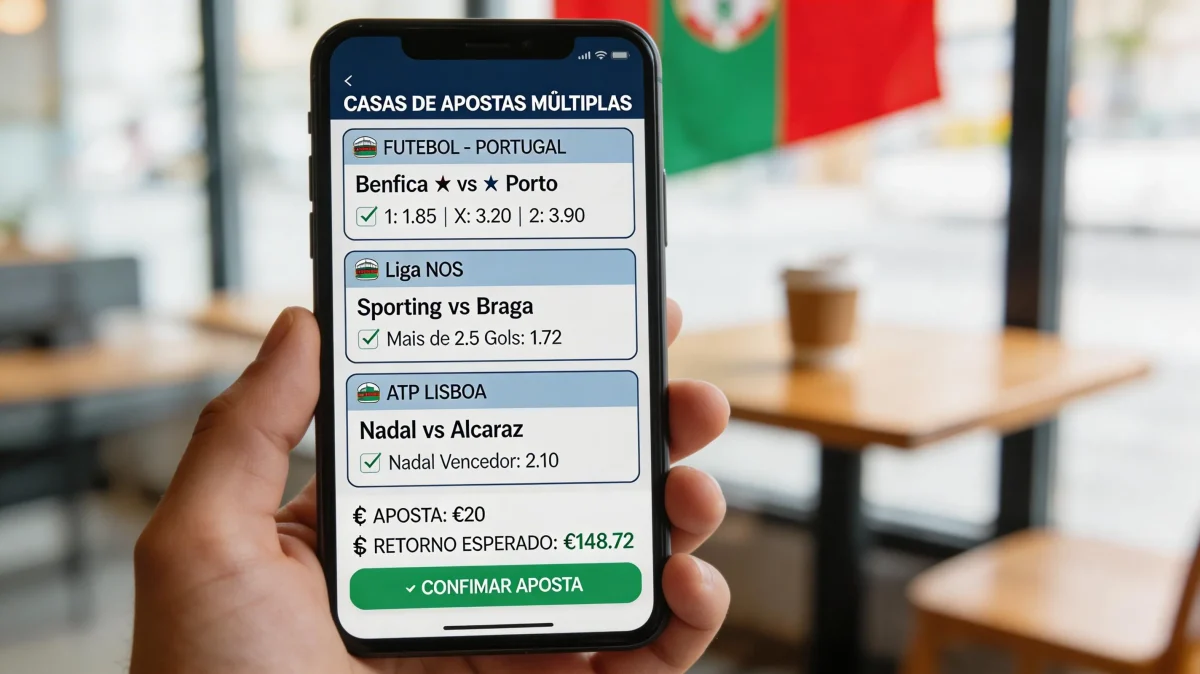 Casas de apostas licenciadas em Portugal para apostas múltiplas